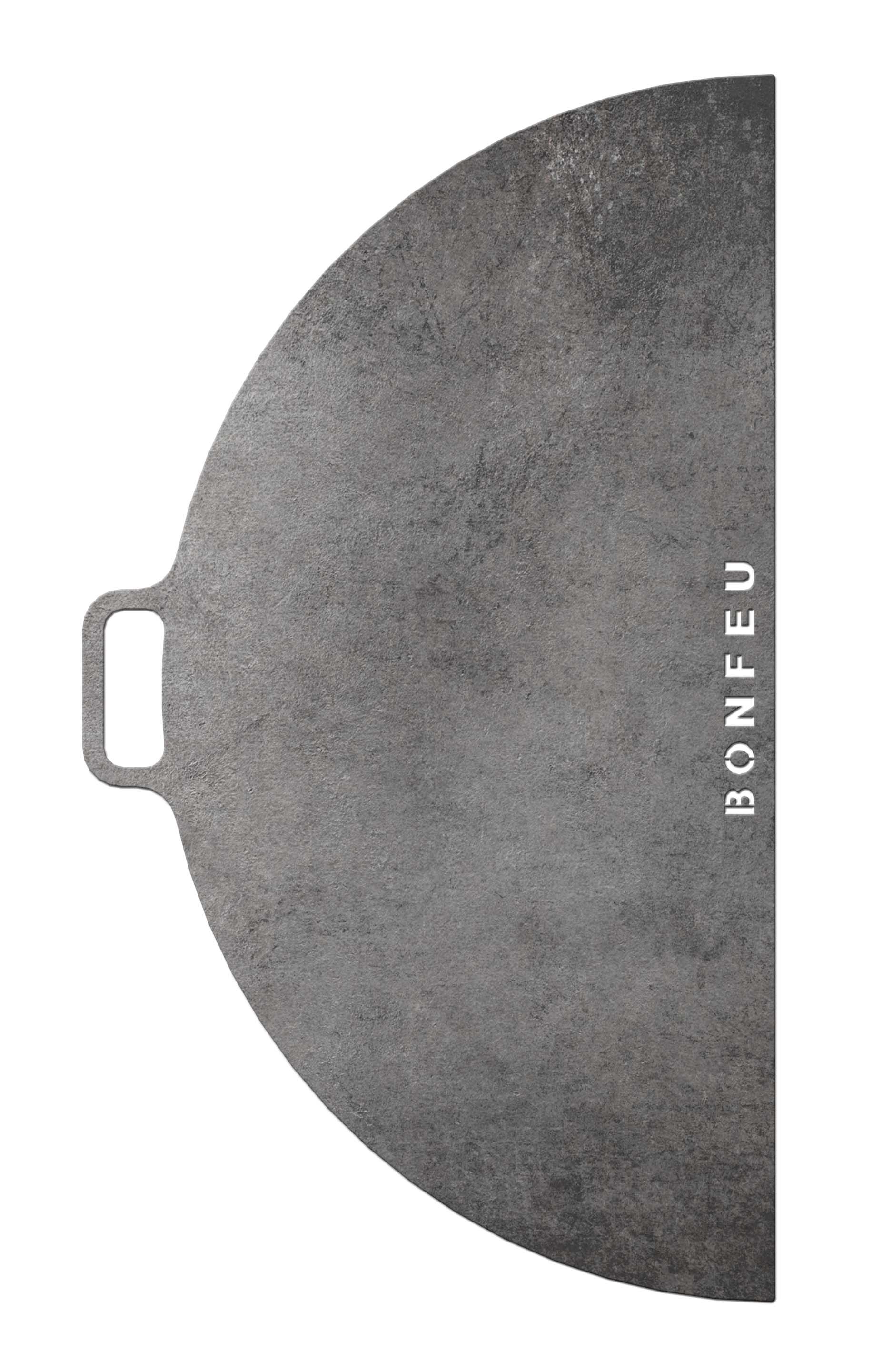 BonFeu Halve Plancha - Bakplaat - Rond - Staal - 60 cm - Small BonFeu Halve Plancha - Bakplaat - Rond - Staal - 60 cm - Small