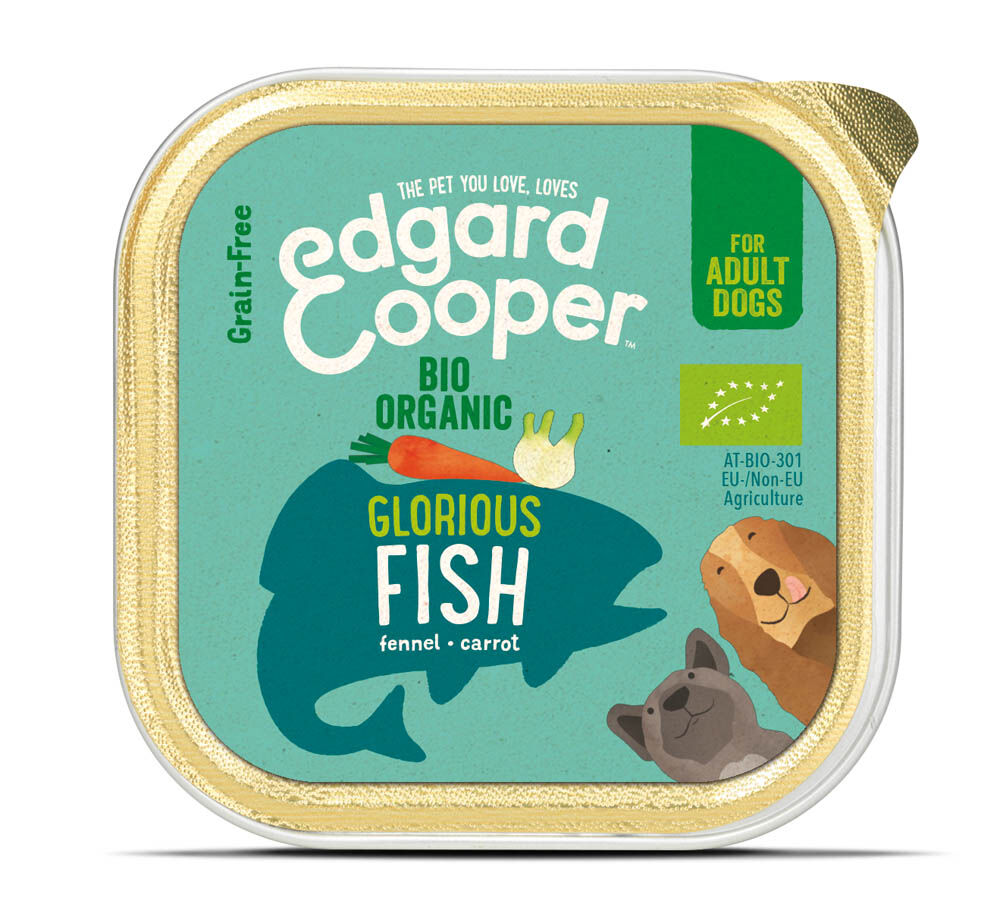 Edgard & Cooper Adult Biologisch - Hondenvoer - 100 Gram - vis Edgard & Cooper Adult Biologisch - Hondenvoer - 100 Gram - vis