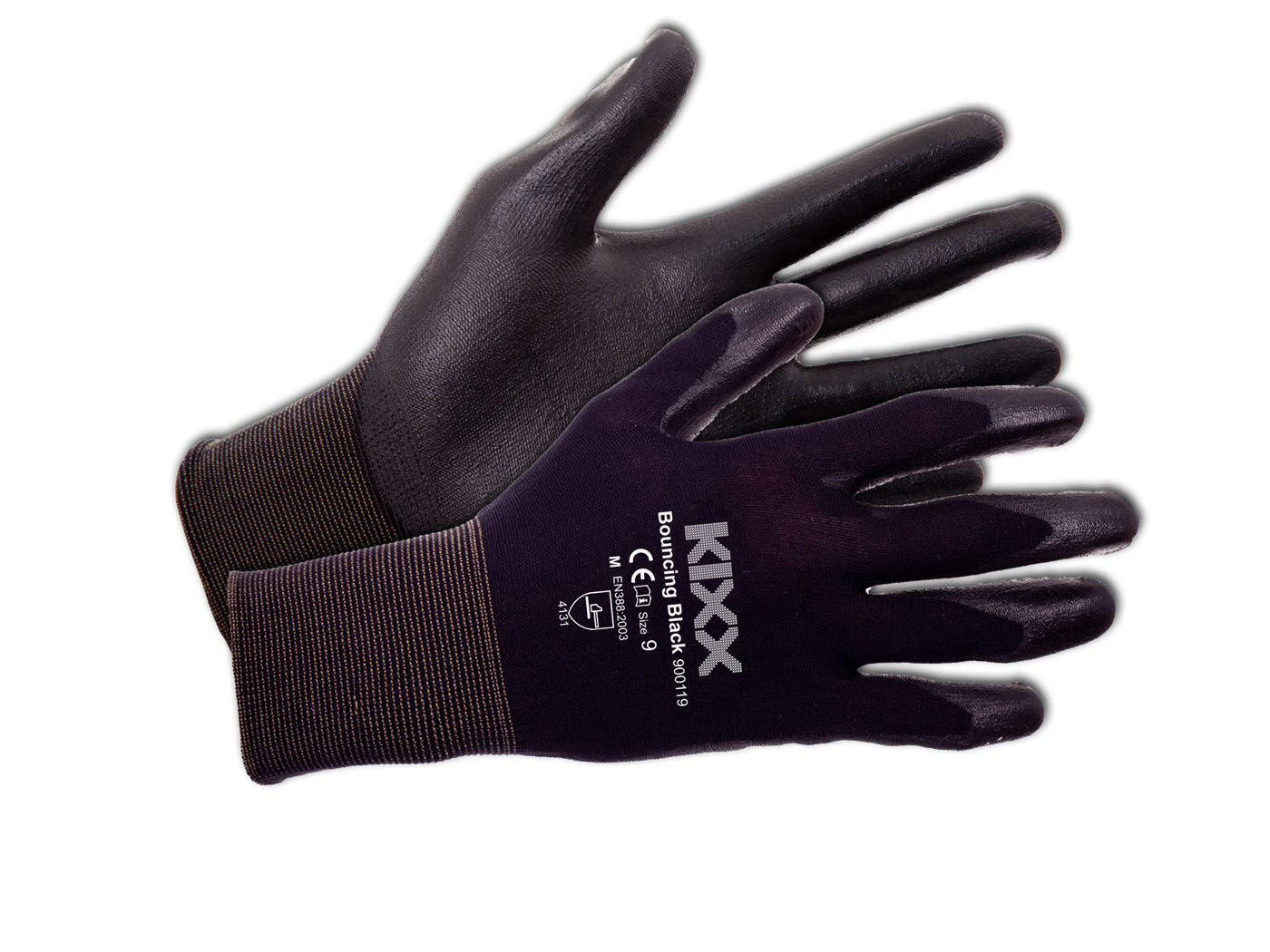 KIXX Bouncing Black - Tuinhandschoenen KIXX Bouncing Black - Tuinhandschoenen
