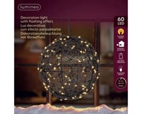 Lumineo - Hanglamp Bol - 60 - Klassiek warm wit - 15 cm