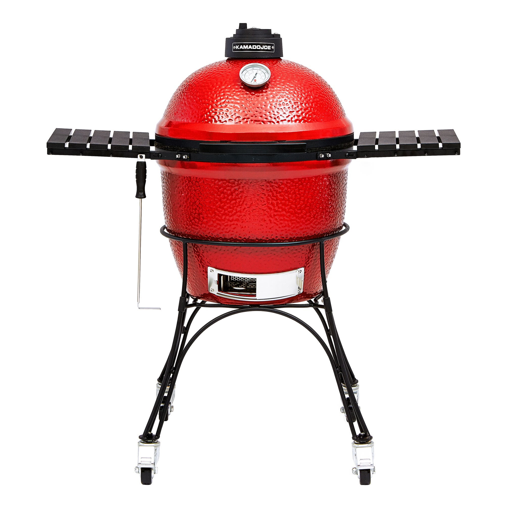 Kamado Joe Classic I - Houtskoolbarbecue - Kamado - Rood Kamado Joe Classic I - Houtskoolbarbecue - Kamado - Rood