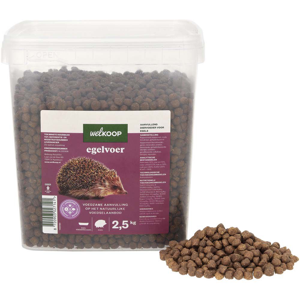 Welkoop - Egelvoer - 2.5 Kilogram