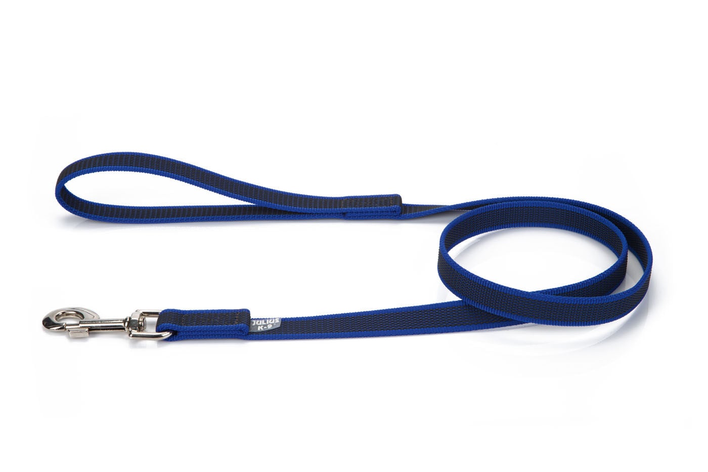 Julius K9 - Sliplijn - Hondenriem - blauw - 120 cm - 120 cm Julius K9 - Sliplijn - Hondenriem - blauw - 120 cm - 120 cm