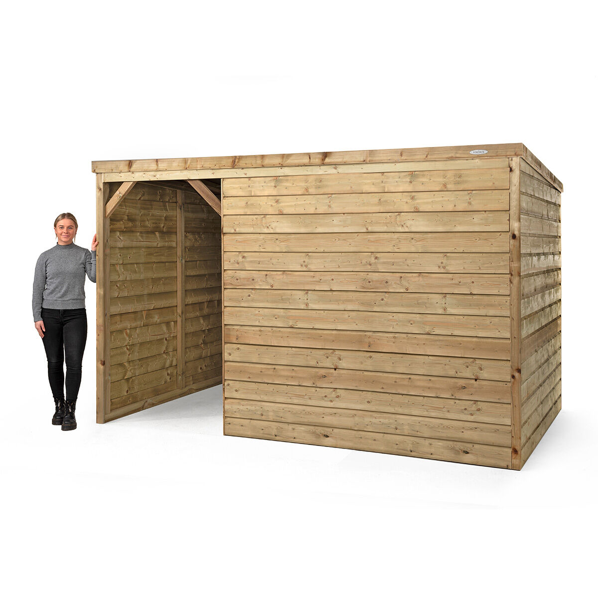 Voldux Winter - Schuilstal - 316x208x196 cm