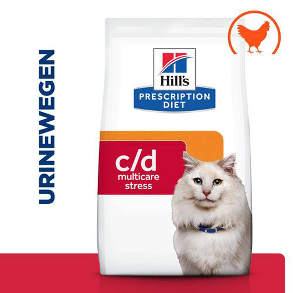 Hill's Prescription Diet Urinary Care Multicare Stress - Kattenvoer - 12000 Gram - kip