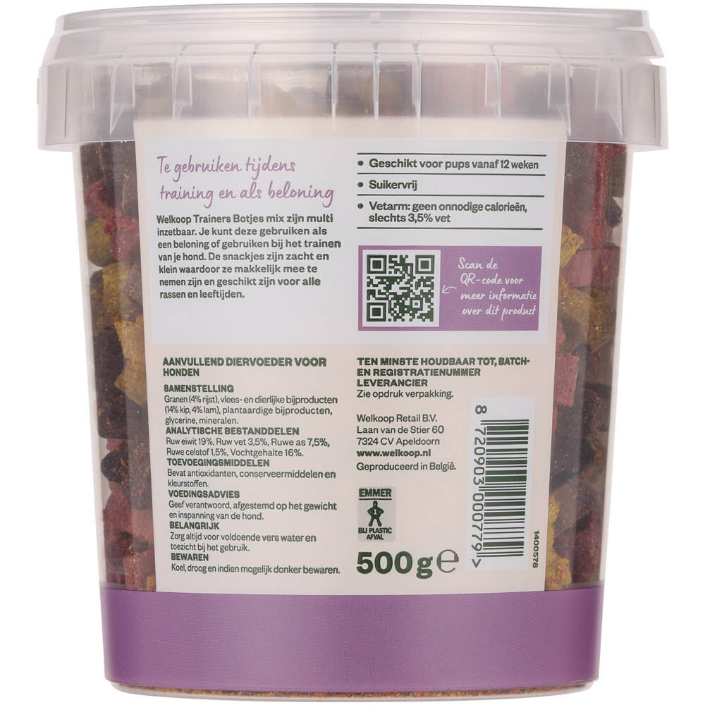 Welkoop - Trainers Botjes Mix - 60 Gram - lam, kip