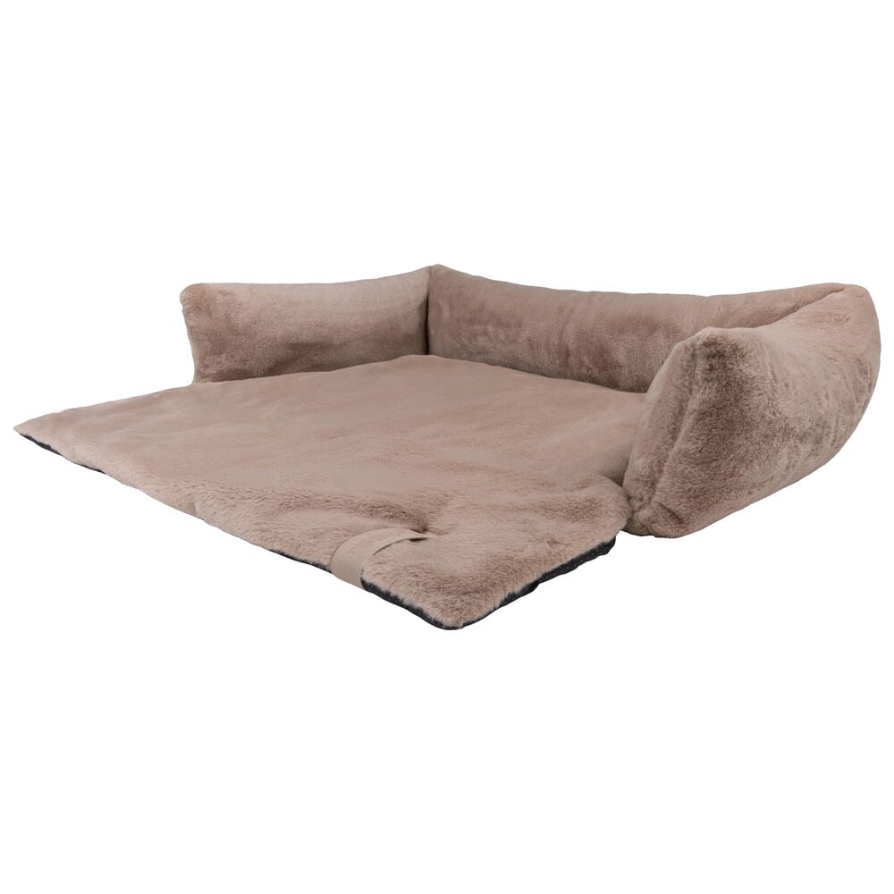 District 70 NUZZLE - Hondenmand - taupe - 17x75x75 cm - Klein