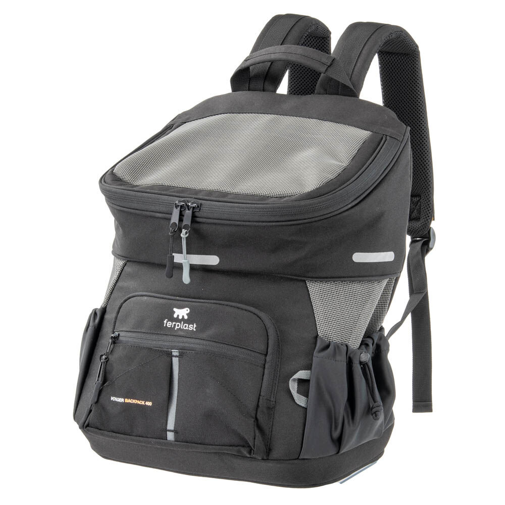 Ferplast Voyager Carrier Pro 400 - Draagtas - Zwart - 41x23 cm Ferplast Voyager Carrier Pro 400 - Draagtas - Zwart - 41x23 cm