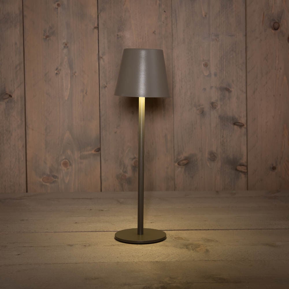 Anna's Collection - Draadloze tafellamp - 11x11x36 cm - Warm wit