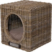 Happy-House Hocker - Kattenmand - Beige/Bruin