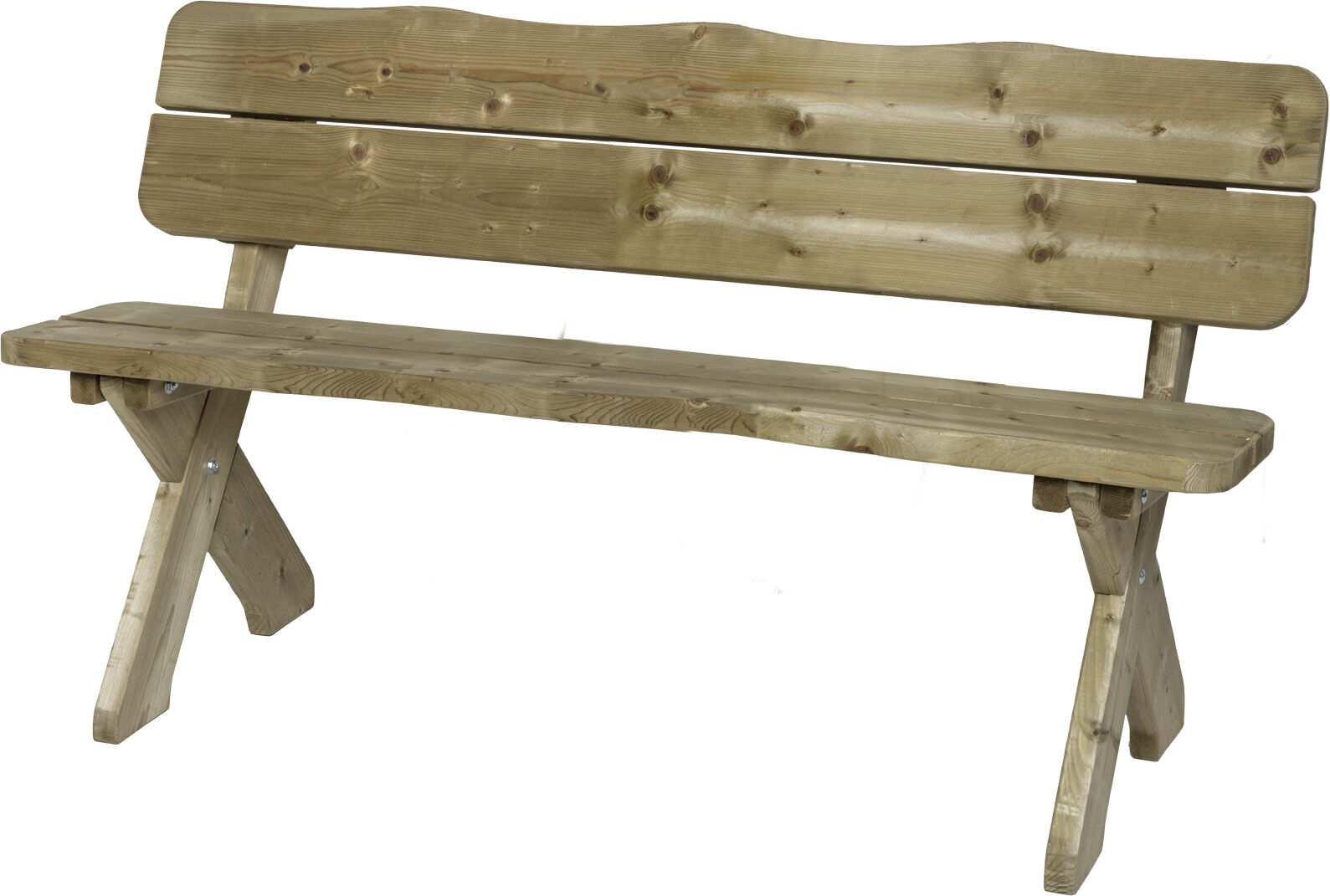 Talen Buitenmeubelen Weidebank  - Tuinbank - Bruin - 62x91x170 cm