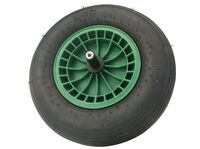 FORT - Kruiwagenwiel 2ply - 20cm as - Groen - 20 cm