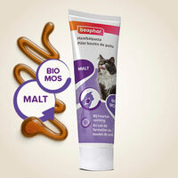 Beaphar Duo - Active Met Malt  - Haarbalpasta - 100 Gram - 17.5x5x3.5 cm