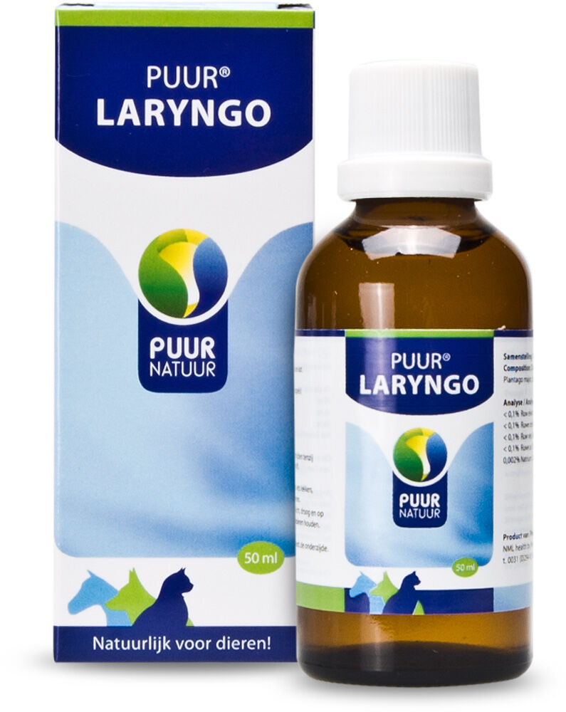 Puur Laryngo - Luchtwegen supplement Hond - 50 Milliliter