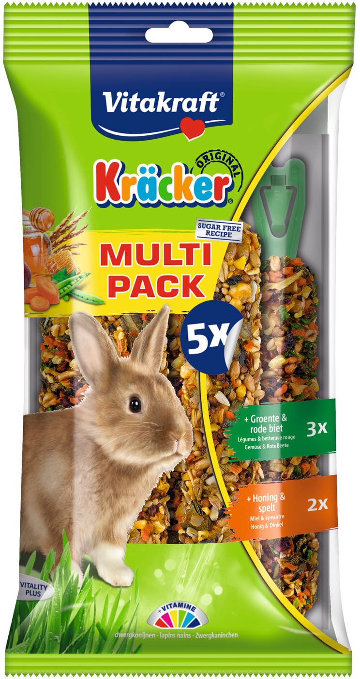 Vitakraft Kräcker Voordeelpak - Konijnensnack