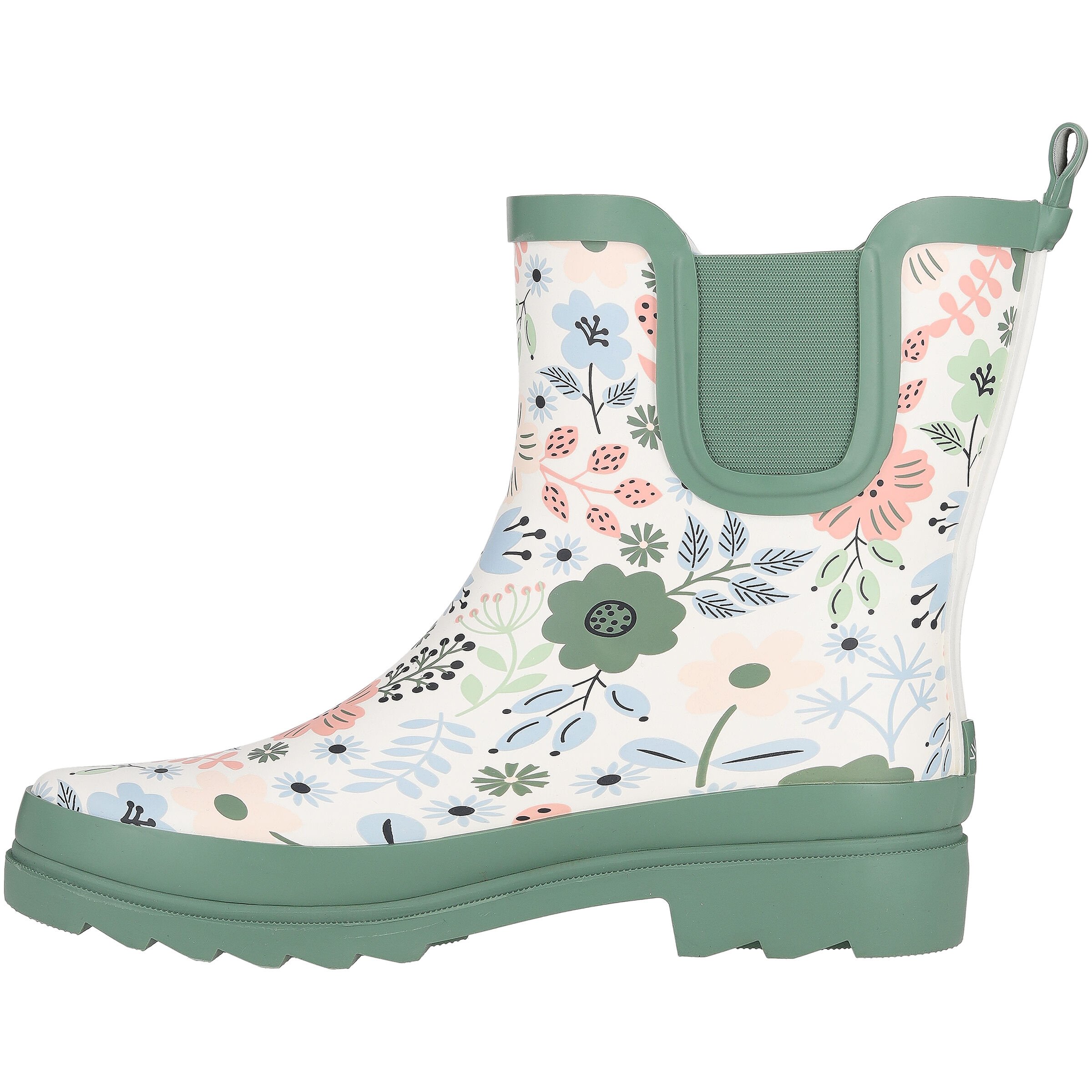 VELESTE Bloem - Regenlaarzen - Groen - 41