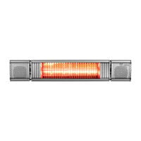 Eurom Heat and beat  - Hangende terrasverwarmer - Grijs - 2000 W