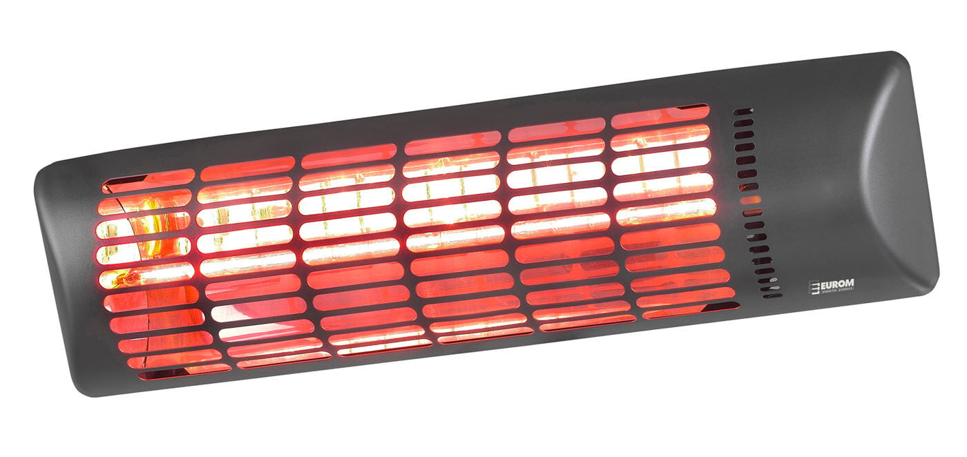 Eurom Q-Time  Golden 1800 - Terrasverwarmer - Grijs - 1800 W
