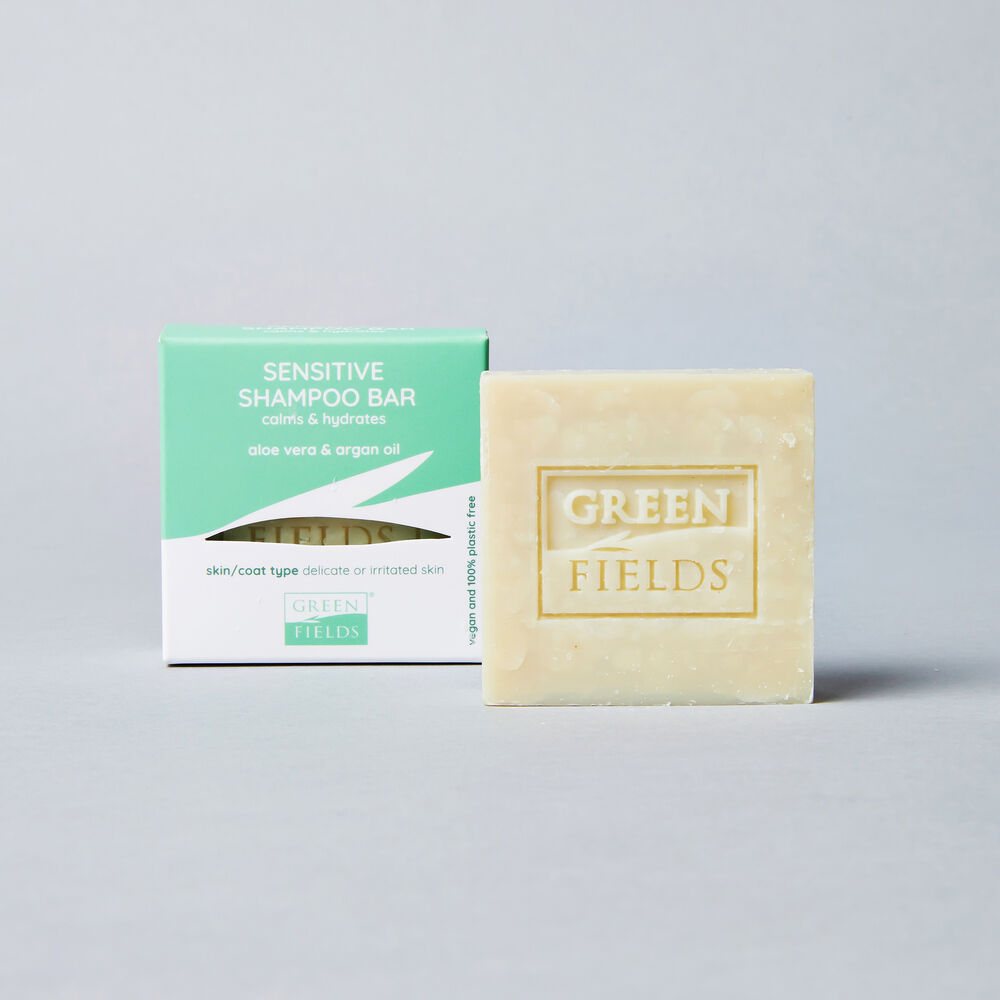 Greenfields Sensitive  - Hondenshampoo Bar - 70 Gram - Transparant