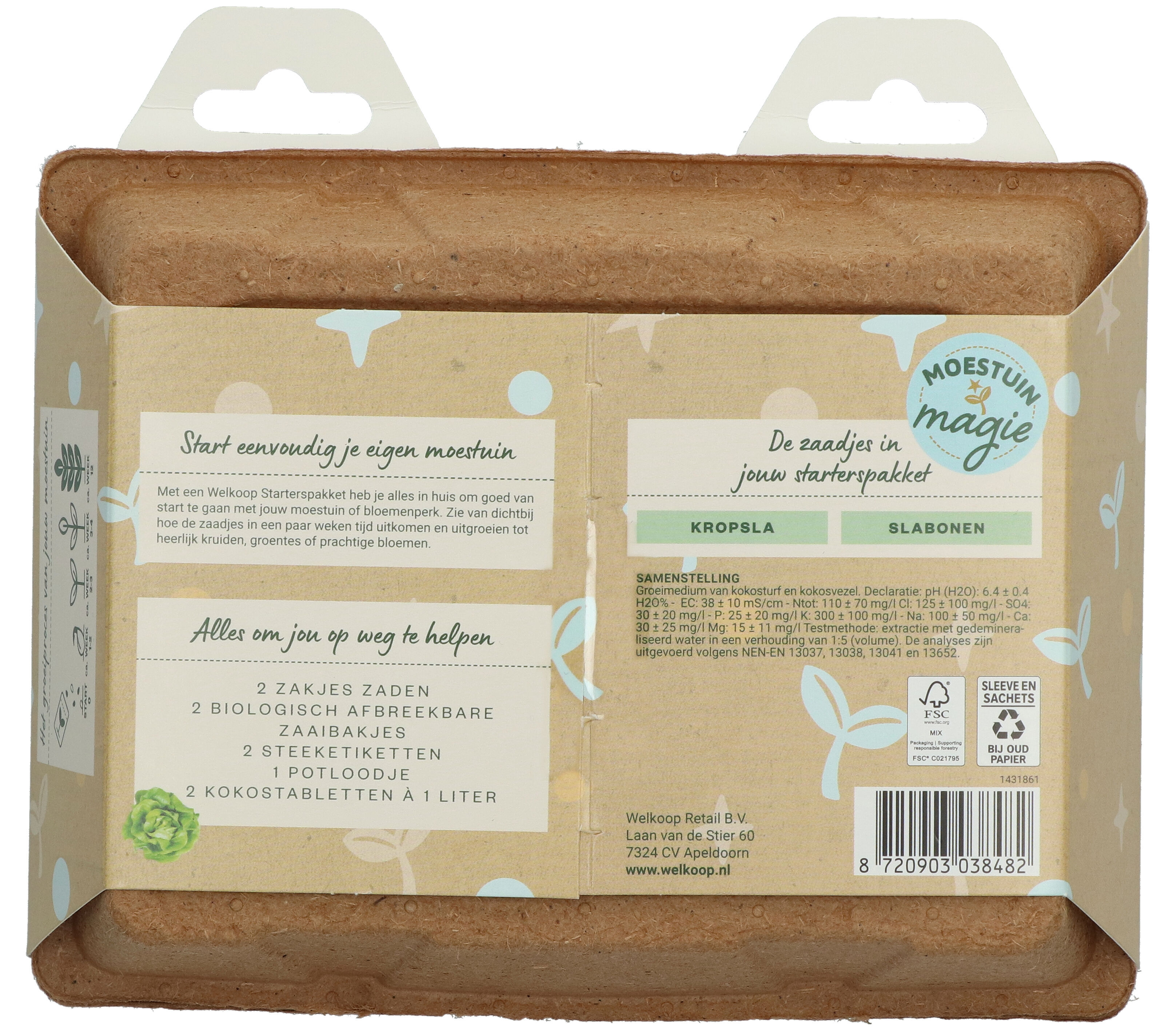 Welkoop Moestuin Magie - Groente Starterspakket