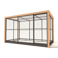 Glorenza Valentijn - Kattenren - Antraciet - 202x190x345 cm