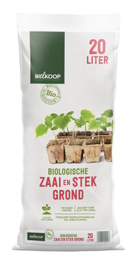 Welkoop Zaai- en stek grond - Potgrond - 20 Liter