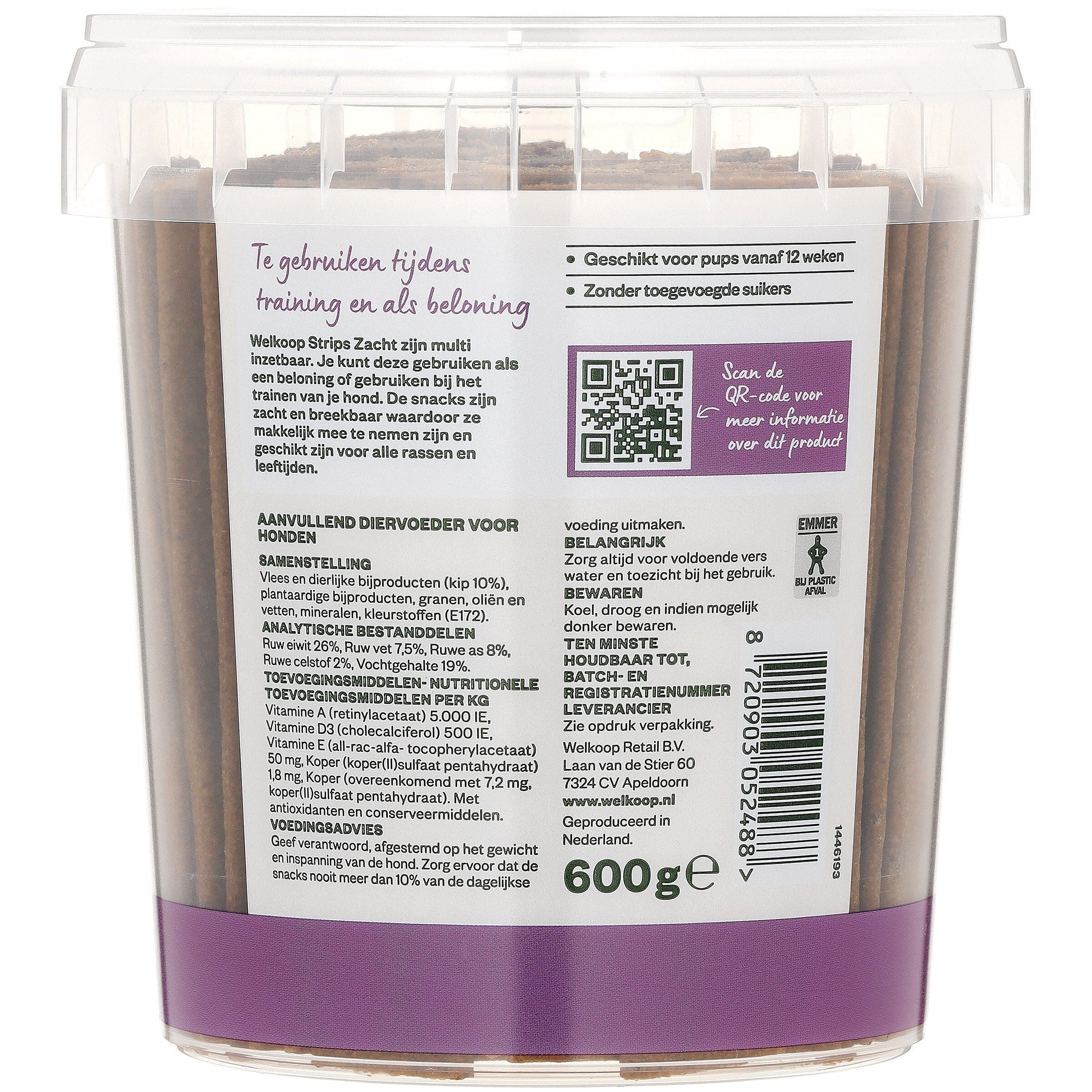 Welkoop Sticks - Hondensnack - 1 Gram - Kip