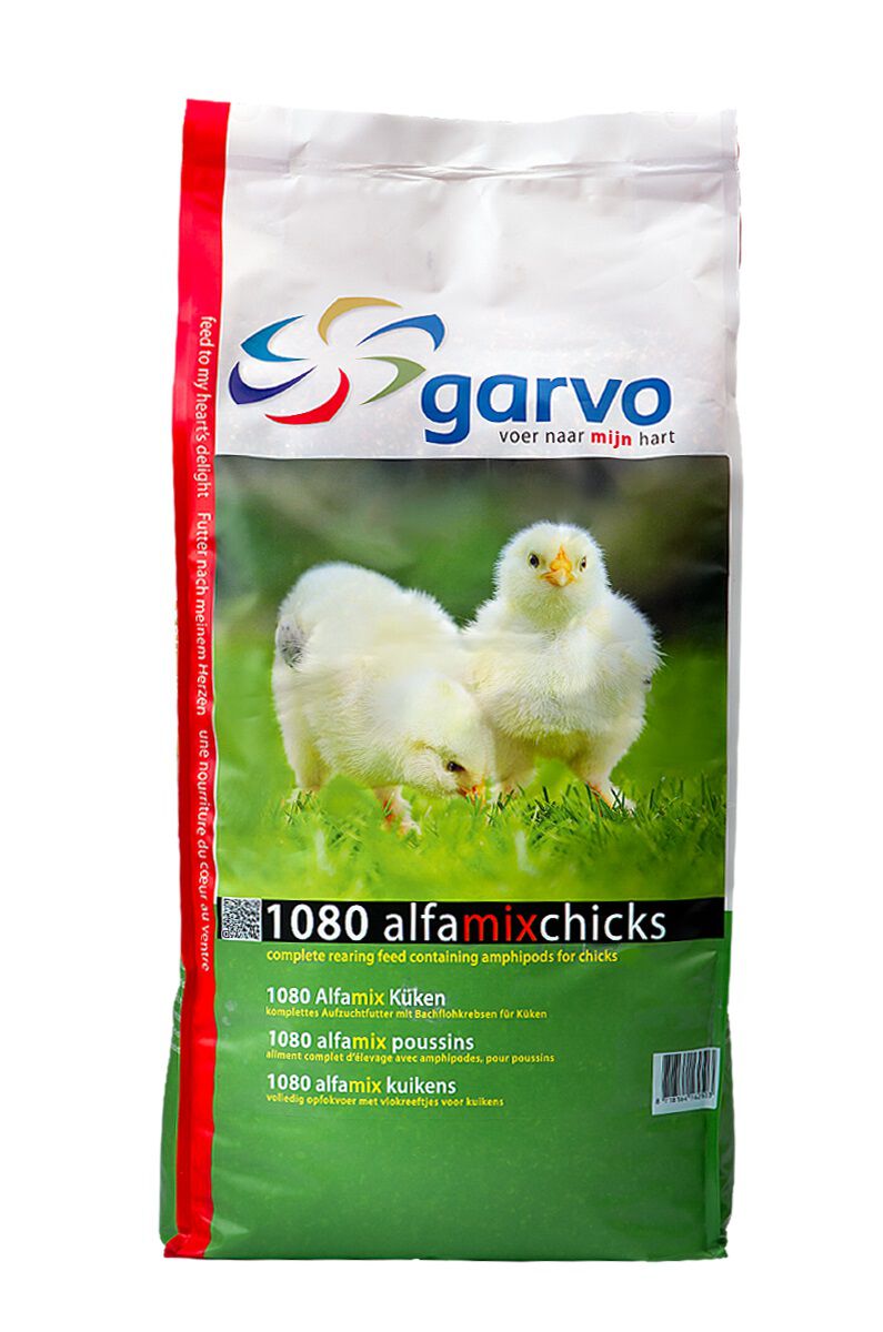 Garvo Alfamix Kuikens - Kuikenvoeding - 12.5 Kilogram