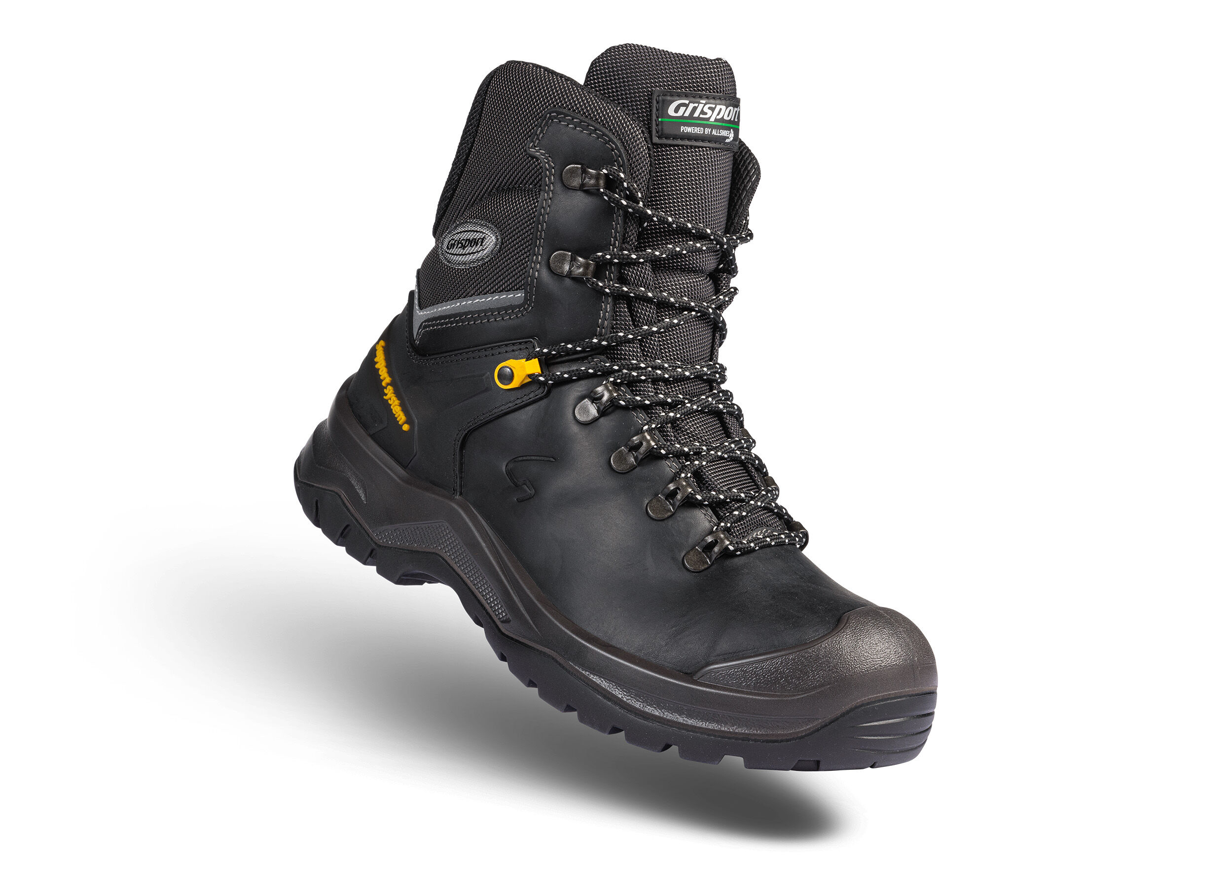 Grisport 905 - Werkschoenen - met Rits - Zwart - 41