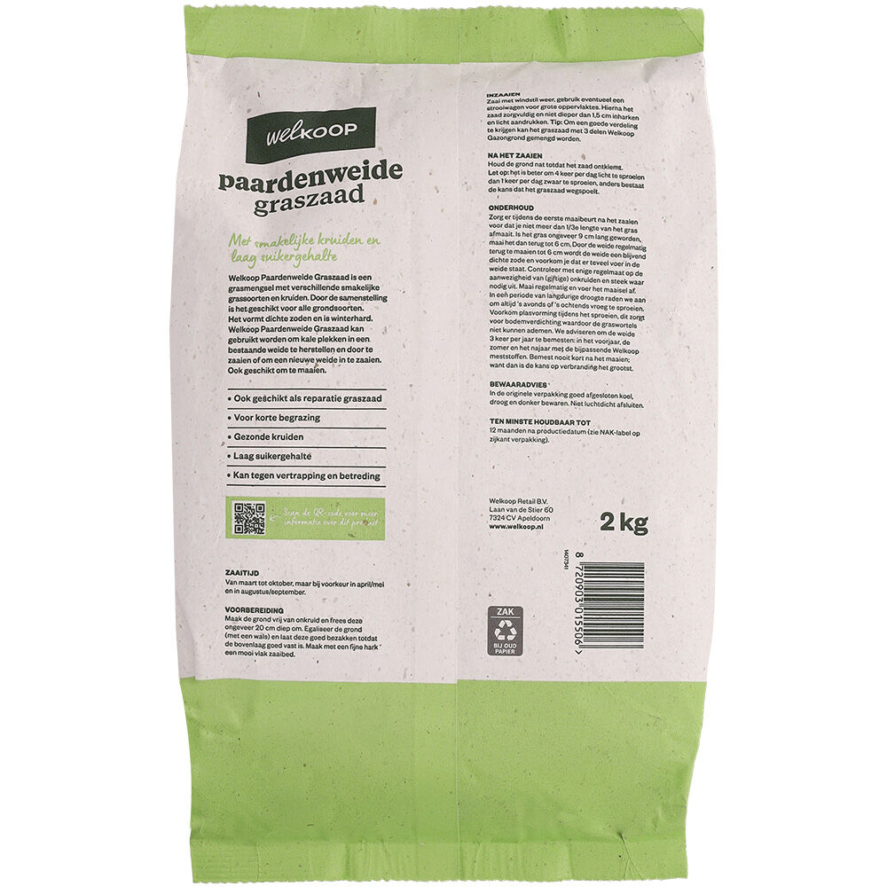 Welkoop - Paardenweide Graszaad - 160 m2