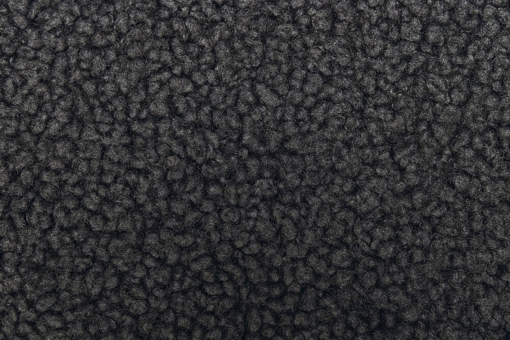 Designed by Lotte Yndis - Hondenkussen - Bouclé - Ovaal - antraciet - 15x60x65 cm - S