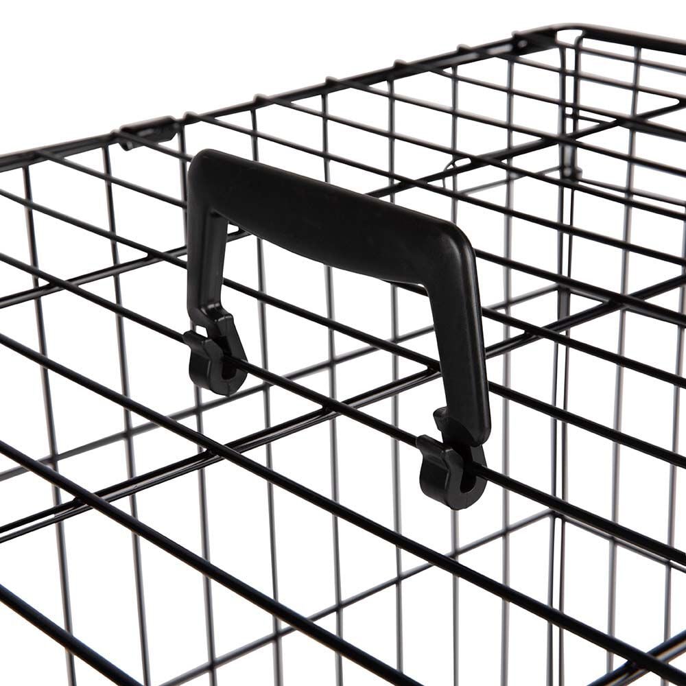 District 70 CRATE - Bench - zwart - 68x62x93 cm - L