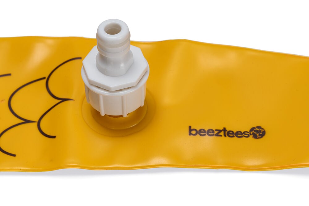 Beeztees Spashy Snake - Waterspeelgoed hond - Geel