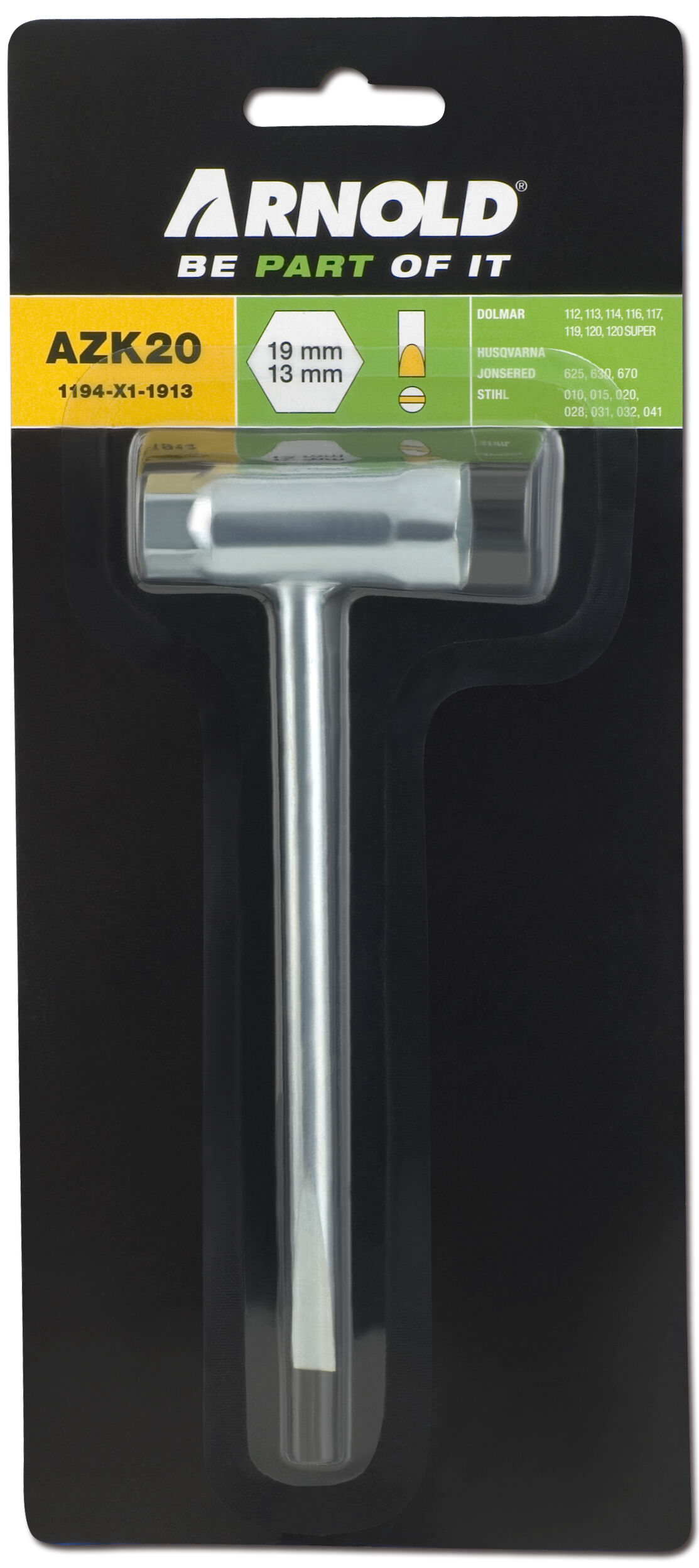 Arnold AZK20 - Bougiesleutel