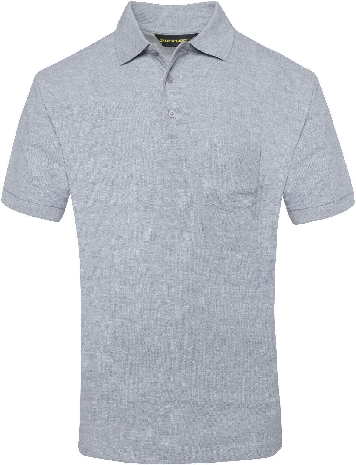 Life-Line Nick Poloshirt - Grijs melange - S Life-Line Nick Poloshirt - Grijs melange - S