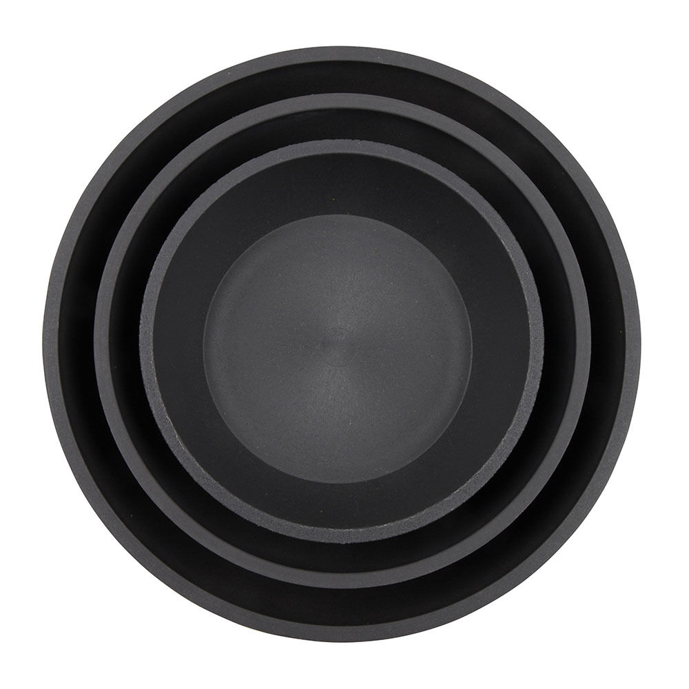 District 70 Bamboo - Voerbak - Donkergrijs - 14 cm - Small