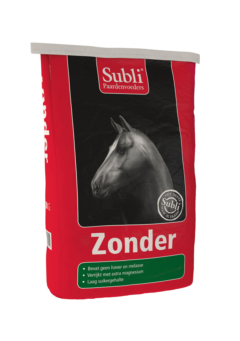 Subli Zonder - Specialiteit - Paardenvoer - 20 Kilogram - Zak