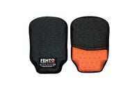FENTO Pocket 100 - Kniebeschermers - Zwart/Oranje - 1 maat