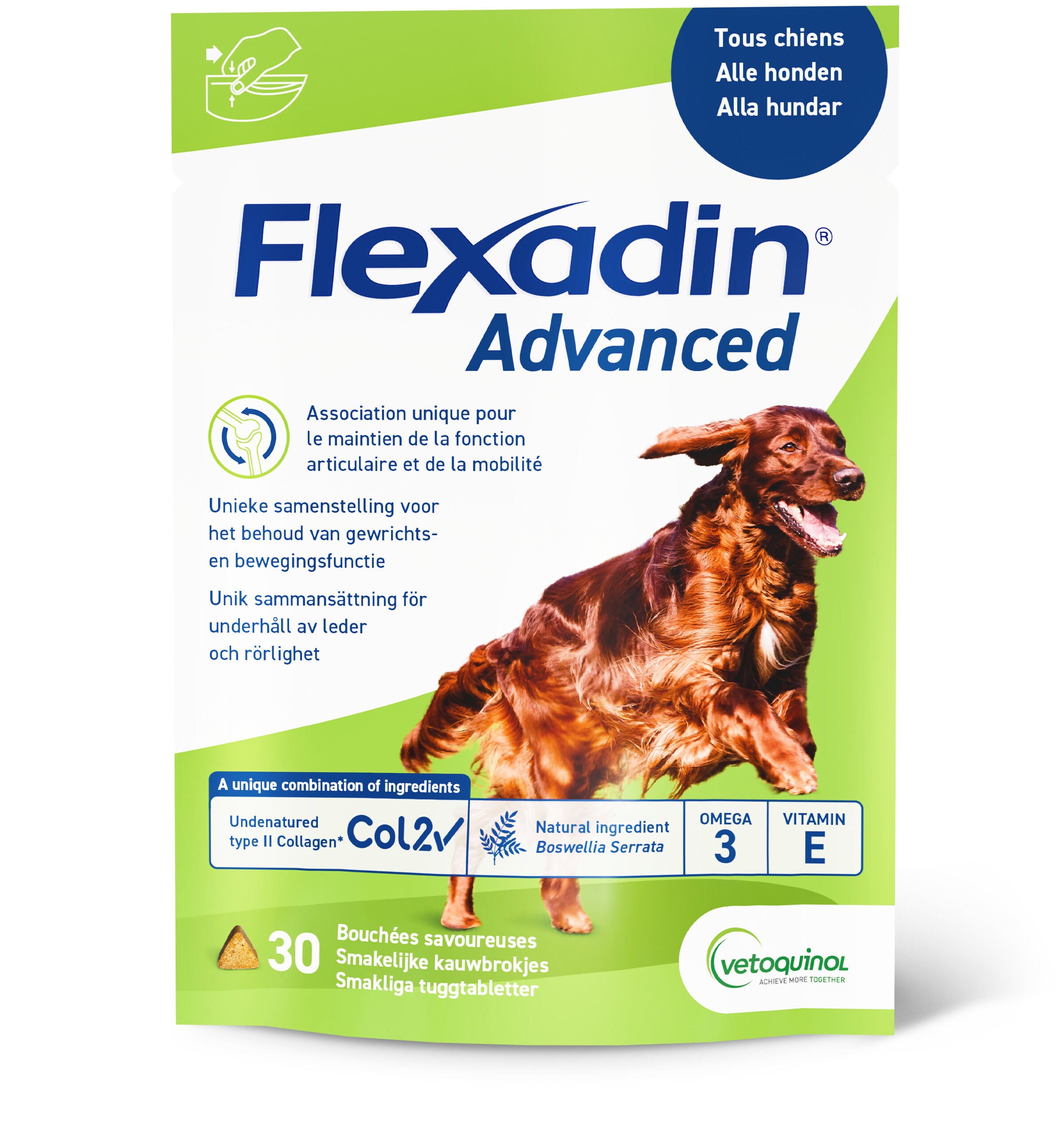 Flexadin Advanced Boswellia - Gewricht Supplement Hond Flexadin Advanced Boswellia - Gewricht Supplement Hond