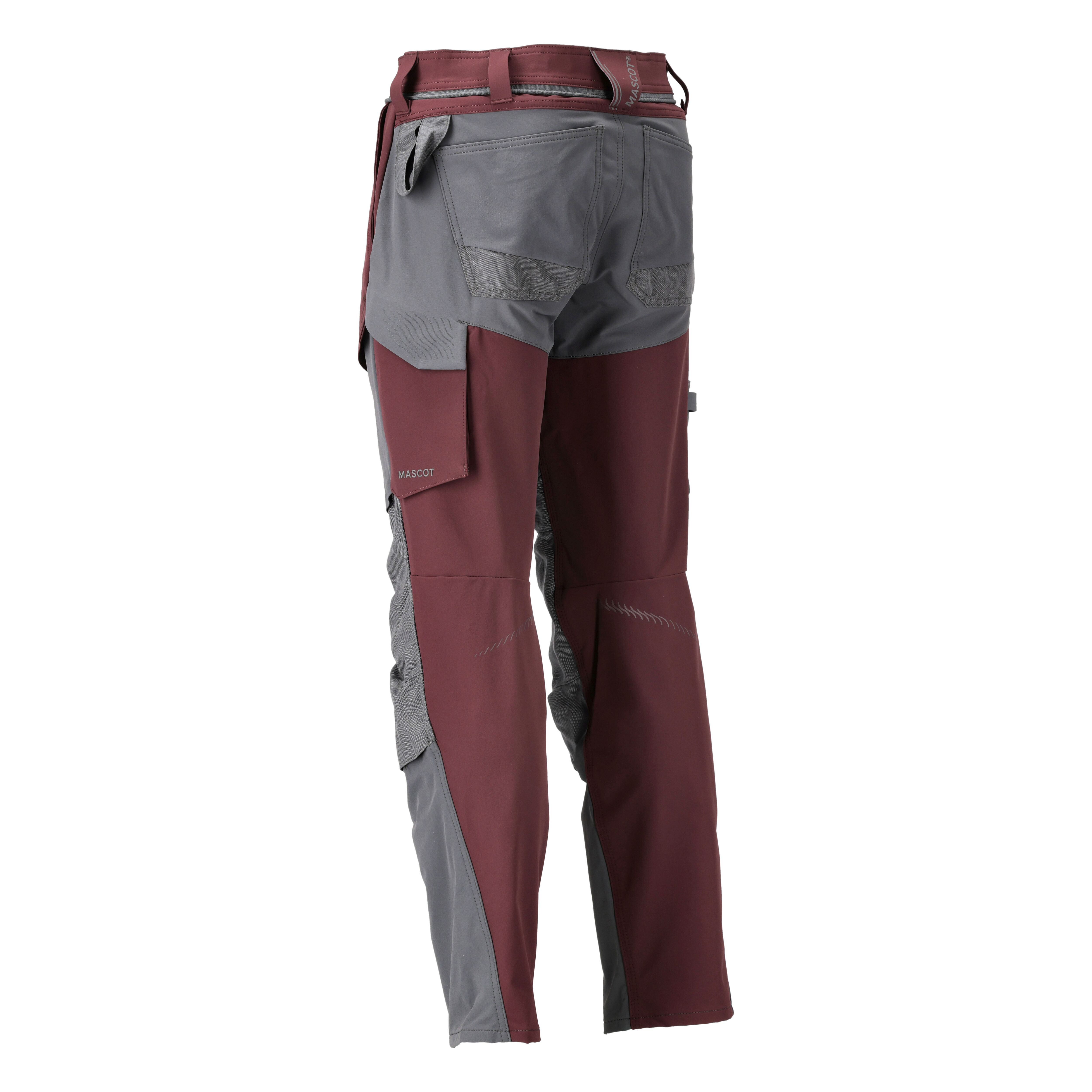 Mascot Customized 22379 - Werkbroek - Bordeaux / Grijs - 47 - 82