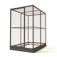Glorenza - Kattenren - Antraciet - 193x176x121 cm