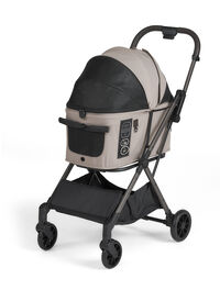 Fikago Free to Go 2.5 - tot 20 kg - Hondenbuggy - Sandy Beige - 102x81x32 cm