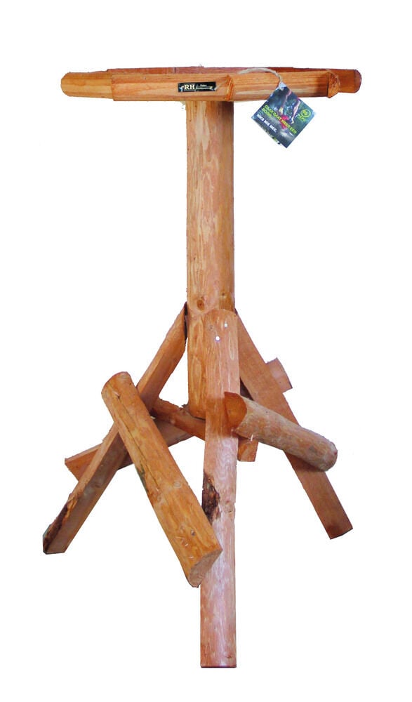 Raben Rond - Voederhuis op paal