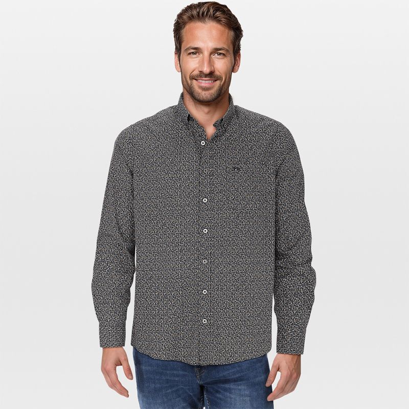 Veleste Timmy - Overhemd - Zwart - 2XL Veleste Timmy - Overhemd - Zwart - 2XL