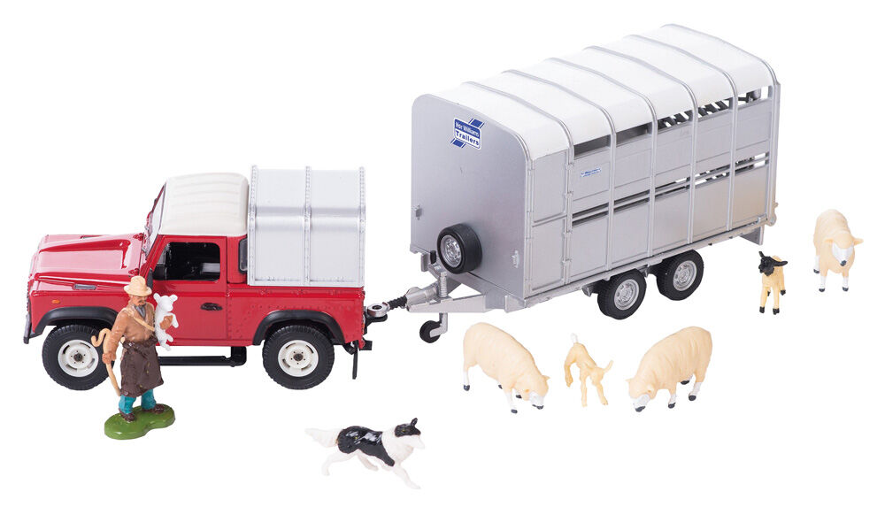 Britains Schapenboer set 1:32 - Vrachtwagens & auto's