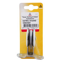 Deltafix Staand 33mm - Markieskatrol - Verzinkt - 3.3 cm