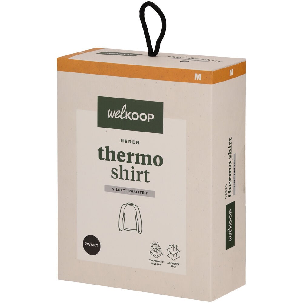 Welkoop - Thermoshirt - Zwart - M