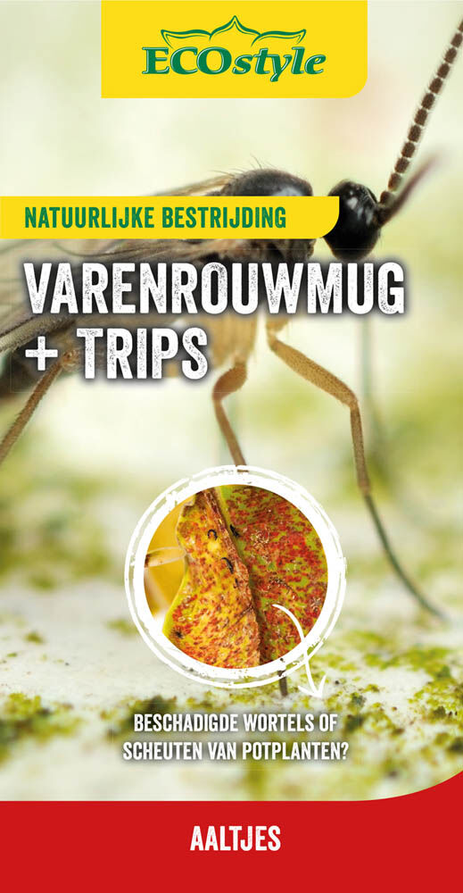 ECOstyle Aaltjes - tegen Varenrouwmug / Rouwvlieg - 5 m2