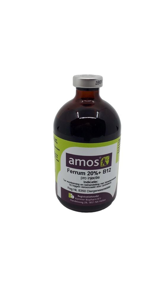 Amos Ferrum 20% met B12 - Bloedarmoede