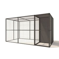 Glorenza - Kattenren - Antraciet - 178x176x328 cm